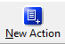 New Action toolbar button